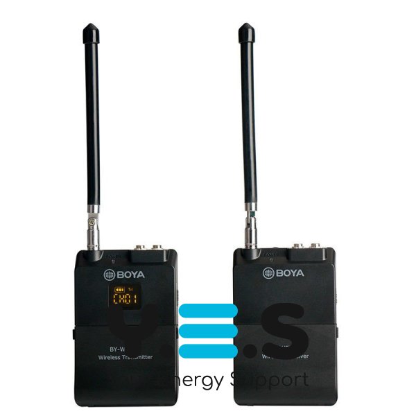 Петличний бездротовий мікрофон Boya BY-WFM12 Для інтерв'ю, відео та бізнес-презентацій