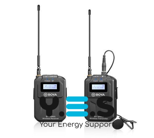 Мікрофонна радіосистема для телефону, фотоапарату, камери Boya BY-WM6S для журналістів, vlogger, режисерів і відеооператорів.