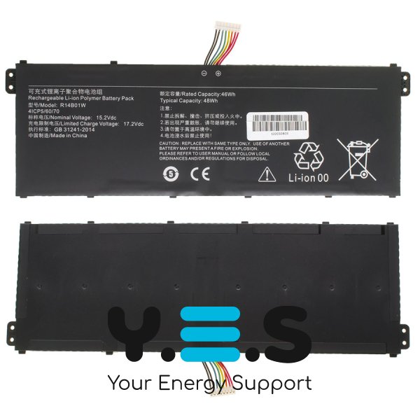 3090mAh 15.2V R14B01W акумулятор для Xiaomi Redmibook 14 16 Inch XMA1901-AA/AG/DG/BB/YN/DJ XMA2002 Ryzen 4500U 4ICP5/6/70 R14BO1W