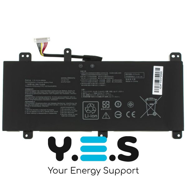 4335mAh 15.4V C41N1731 акумулятор для ASUS ROG Strix Scar/HERO II G712 G732 G731 GL504GW GL504GS GL504GM GL704 GL704GW GL704GV