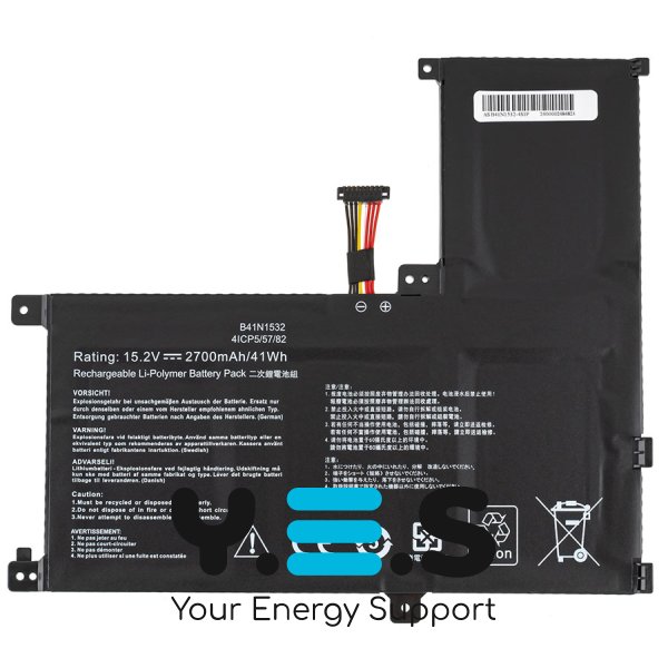 Батарея B41N1532 оригінал для ASUS: UX560UA, Q504UA, Q534UA series 0B200-02010100 15.2V 2700mAh
