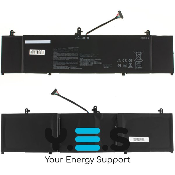Батарея C41N1814 для ASUS ZenBook: 15 UX533 UX533FD UX533FN RX533 RX533FD BX533FD 0B200-03120100 4800mAh 15.4V
