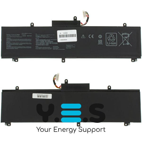 Акумулятор C41N1837 для GU502GU GU502GV GU532GU GX502GV GX502GW 0B200-03380100. 4800mAh 15.4V