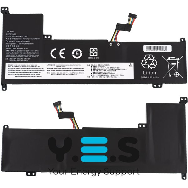 Батарея L19C3PF6 для Lenovo IdeaPad 3-17ADA05 3-17ARE05 3-17IIL05 3-17IML05 Series SB10W89847 L19L4PF2 5B10W89846 L19D4PF2 5B10W89835 5B10W89838 L19L3PF4 11.55V 3560mAh