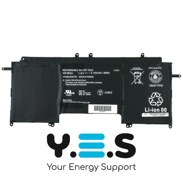 Батарея BPS41 оригінальна для Sony:  Vaio Flip 13 SVF13N SVF13N13CXB SVF13N18SCB SVF13N17SCB SVF13NA1PT 11.25V 36Wh  3140mAh