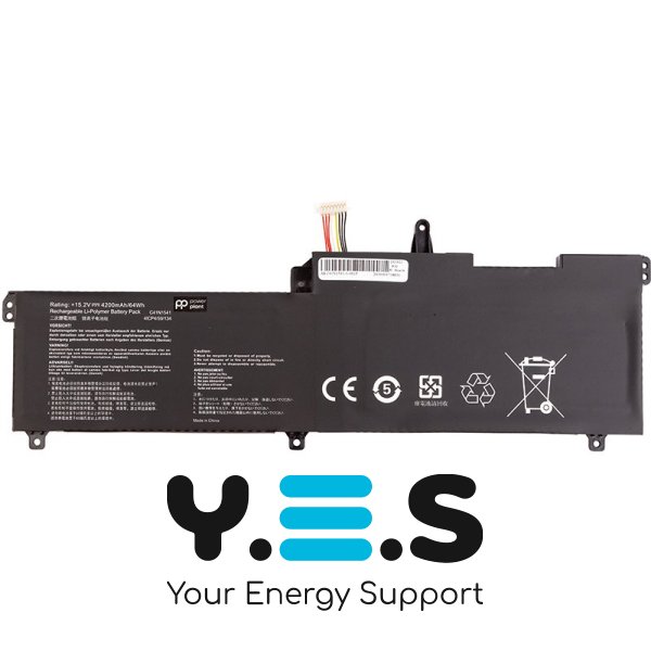 Акумулятор C41N1541 для Asus ROG Strix GL702V GL702VT GL702VM Series 15.2V 4200mAh