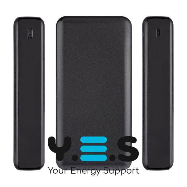 Универсальная мобильная батарея HOCO J100A High-ranking power bank, 20000mAh, Black