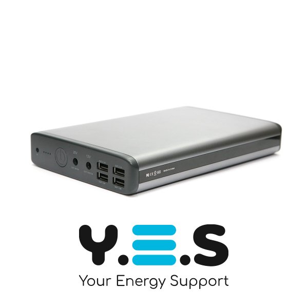 Універсальна мобільна батарея PowerPlant K2 50000mAh, DC 12-20V 10 конекторів, 4xUSB-A