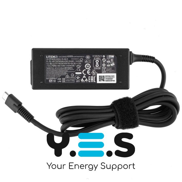 Original 45W блок живлення для ACER USB-C, USB3.1/Type-C/USB-C