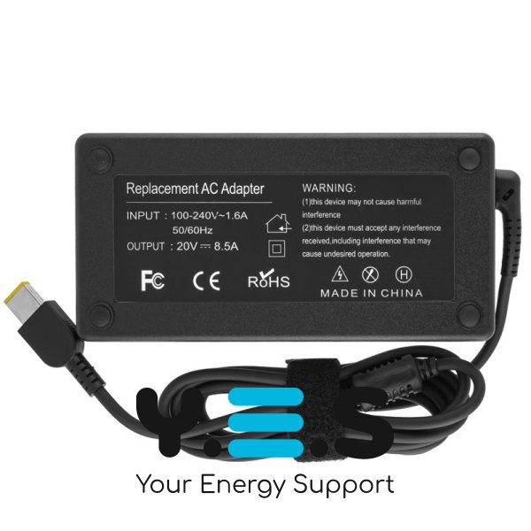 170W 20V 8.5A блок живлення для LENOVO USB+pin (Square 5 Pin DC Plug)
