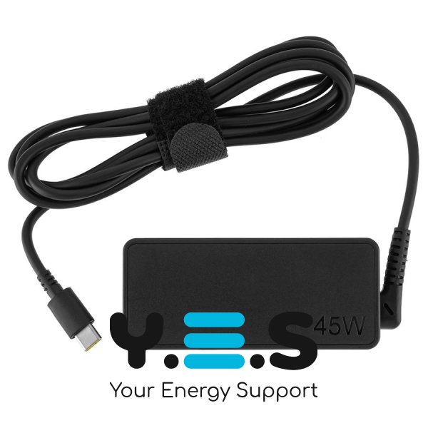 Original 45W блок живлення для LENOVO USB-C USB3.1 Type-C 20V/2.25A 15V/3A 12V/3A 9V/3A, 5V2A 02DL122