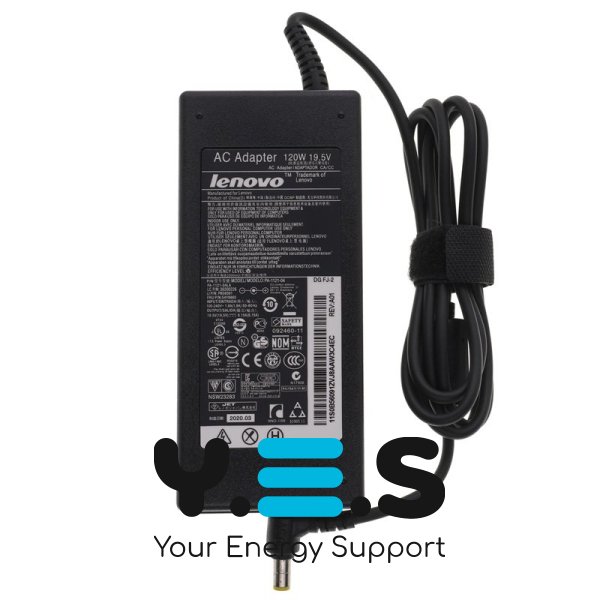 Original 120W 6.3x3.0mm блок живлення для LENOVO 19.5V 6.15A
