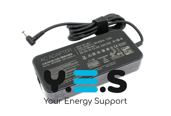 240W 5.5x2.5mm блок живлення ADP-240EB B для Asus 20V 12A