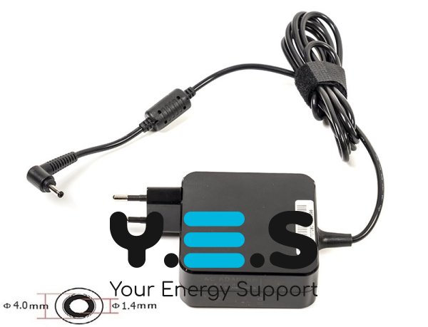 65W 4.0x1.35 19V 3.42A блок живлення ADP-45AW wall mount для ASUS  Zenbook Prime UX32V UX32VD UX32LN UX303LA UX303LN TP300LD