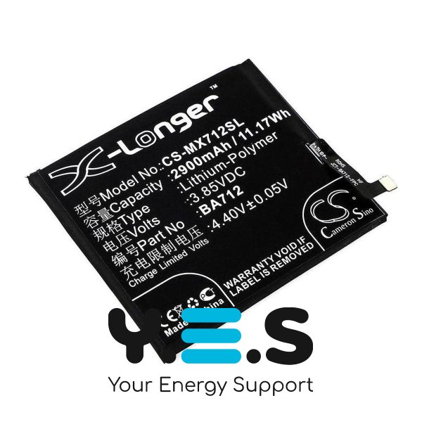 Батарея для телефонів Meizu BA721 (X-Longer CS-MX721SL) 3900 mAh HPW-12982