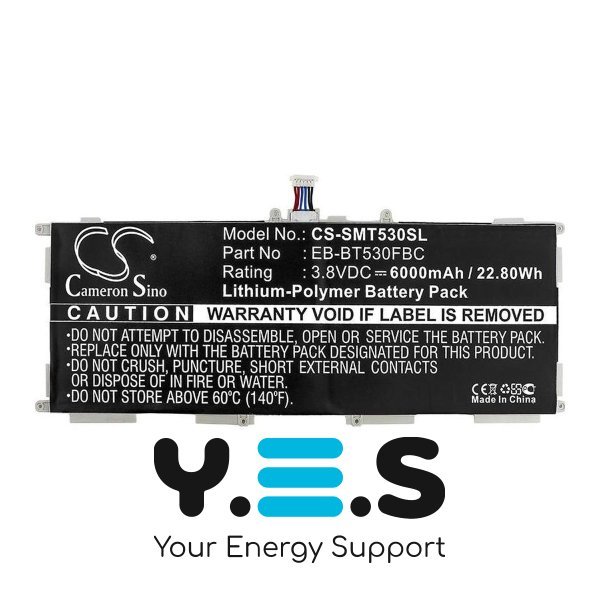 Батарея для планшета Samsung EB-BT530FBE (Cameron Sino CS-SMT530SL) 6000 mAh HPW-13817