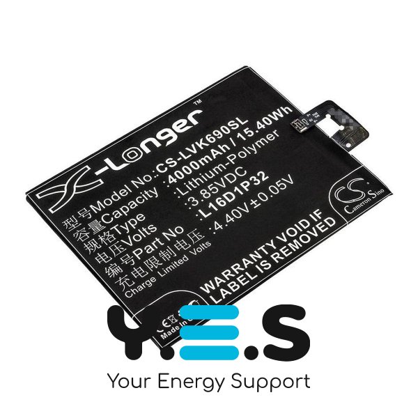 Батарея для планшета Lenovo L16D1P32 (X-Longer CS-LVK690SL) 4000 mAh HPW-13736