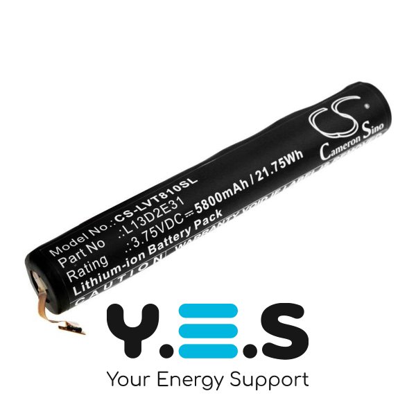 Батарея Cameron Sino L13D2E31 (CS-LVT810SL) для планшетів Lenovo Ideapad B6000 Yoga Tablet 8 (5800 mAh) HPW-14305