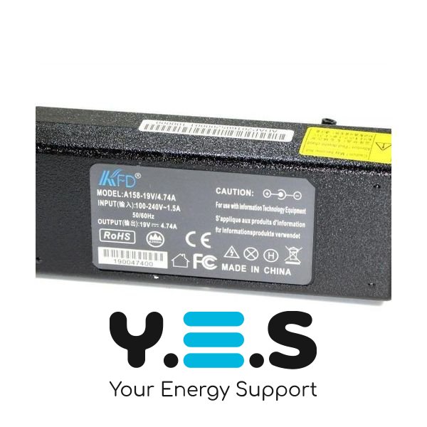 Блок живлення для ноутбука Fujitsu 19V 4.74A (5.5*2.5 mm) HPW-10598