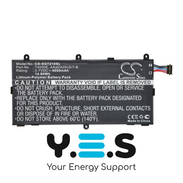 Батарея для планшета Samsung T4000E (Cameron Sino CS-SGT210SL) 4000 mAh HPW-13812