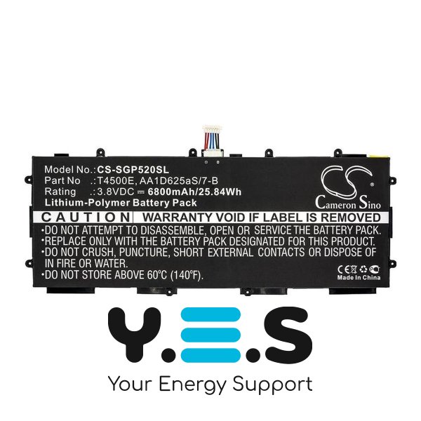 Батарея для планшета Samsung T4500E (Cameron Sino CS-SGP520SL) 6800 mAh HPW-13811