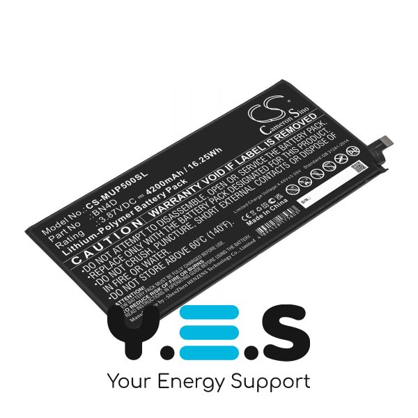 Батарея  BN4D для планшету Xiaomi Mi Pad 5 Pro (Cameron Sino) HPW-14870