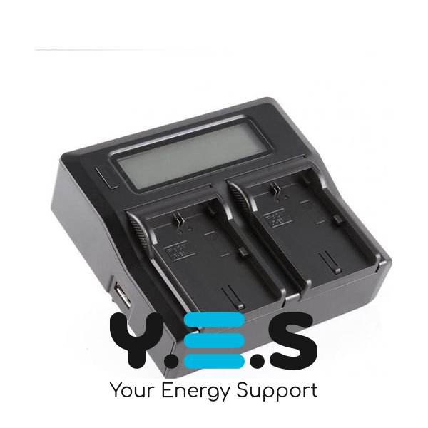 Інтелектуальний зарядний пристрій на 2 батареї (KingMa) для Canon NB-2L NB-2L12 NB-2L14 HPW-13332