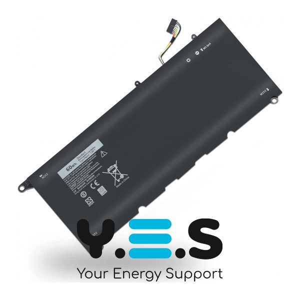 Батарея до ноутбуків DELL (PW23Y) XPS 13 9360 (Replacement ) HPW-15191
