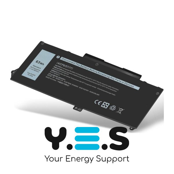 Батарея до ноутбуків DELL (RJ40G) Latitude 14 5420 Latitude 15 5520 (Replacement ) HPW-15192