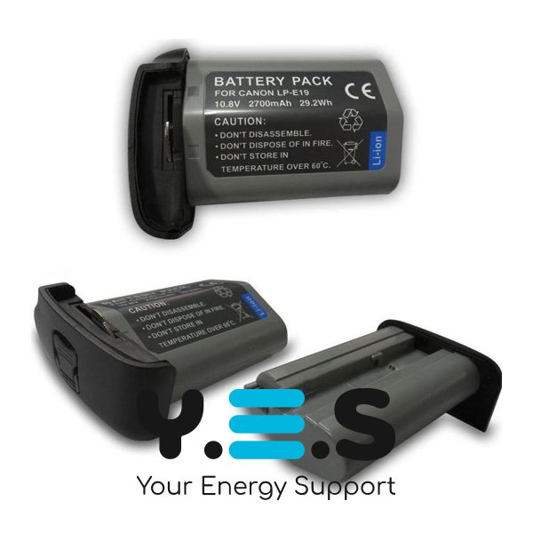 Батарея для фото-камер Canon LP-E19 (MultiplePower) 2700 mAh HPW-13285