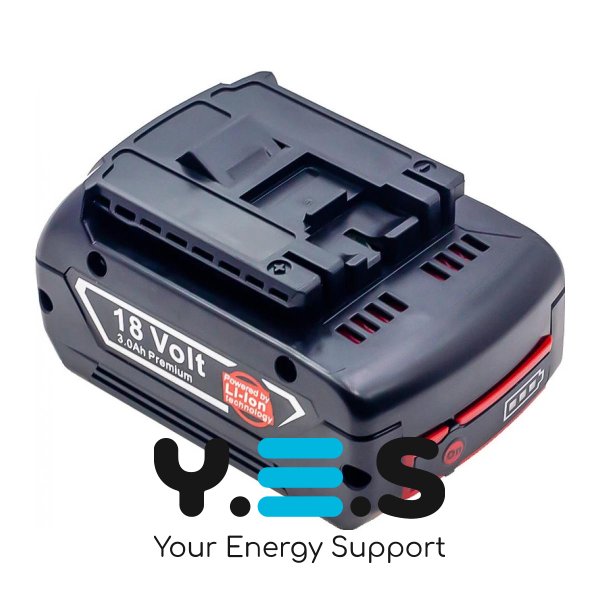 Акумулятор BAT609 18V 3.0 Ah до електроінструменту BOSCH HPW-15197