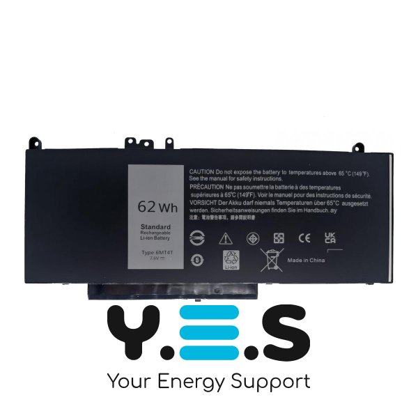 Батарея до ноутбуків DELL (6MT4T) Latitude E5270 E5470 (Replacement ) HPW-15170