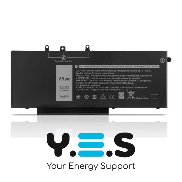 Батарея до ноутбуків DELL (GJKNX) Latitude 5280 5480 (Replacement ) HPW-15178