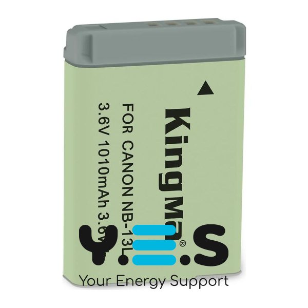 Батарея для фотоапарату Canon NB-13L (KingMa) 1010 mAh HPW-14170