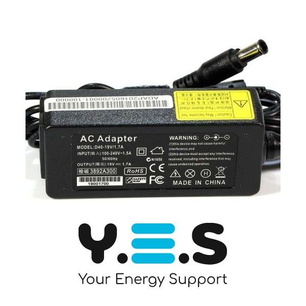 Мережевий адаптер для LG 19V 3.42A (6.5*4.4 mm) HPW-12448