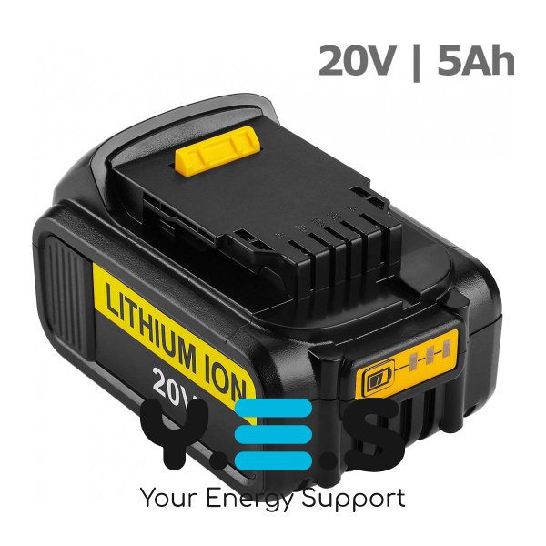 Акумулятор DCB200 20V 5.0 Ah до електроінструменту DeWALT HPW-15204