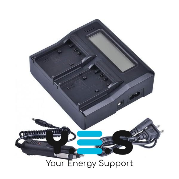 Зарядний на 2 батареї для Sony NP-FV30 NP-FV50 NP-FV70 NP-FV100 HPW-13363