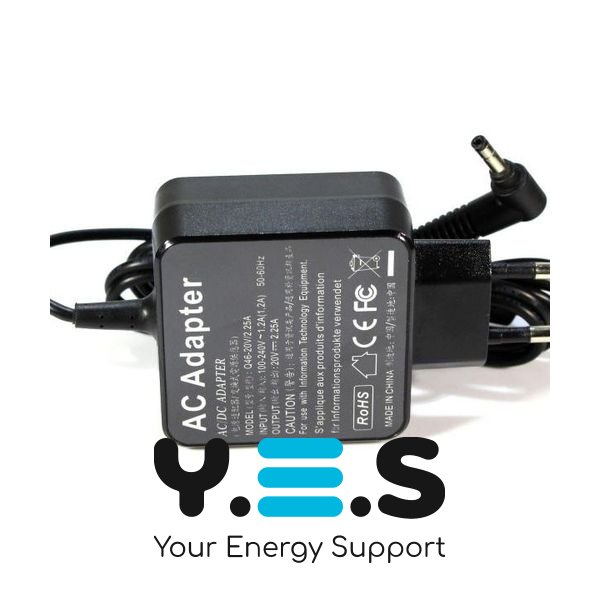 Зарядний пристрій для ноутбука IdeaPad 100 100s 20V 2.25A HPW-12341