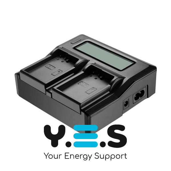 Інтелектуальний зарядний пристрій на 2 батареї (KingMa) для Nikon EN-EL24 HPW-13341