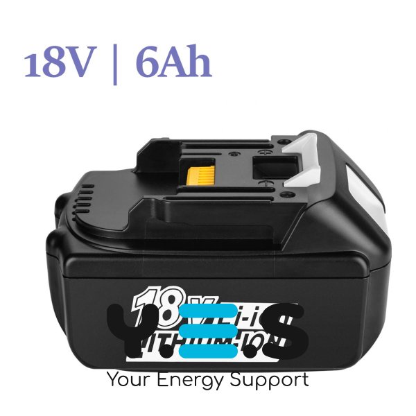 Акумулятор BL1860B 18V 6.0 Ah до електроінструменту Makita HPW-15202