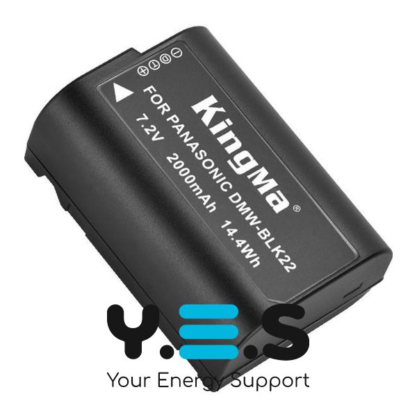 Батарея для фотоапарату Panasonic DMW-BLK22 (KingMa) 2000 mAh HPW-14114