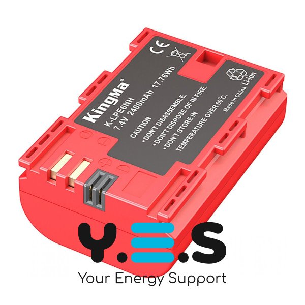 Батарея для фотоапарату Canon LP-E6NH (KingMa) 2400 mAh HPW-14668