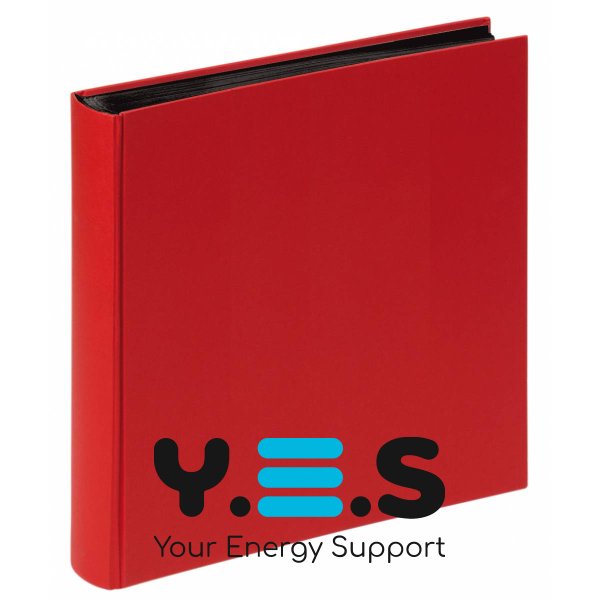 Альбом Walther 30*30 Fun red FA-308-R black pages CHK-914847