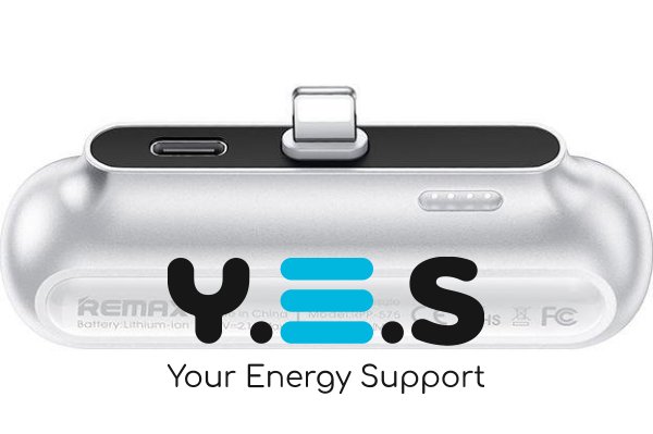 УMБ білий 2500mAh Remax RPP-576 швидка допомога до айфона (White Capsule Series)