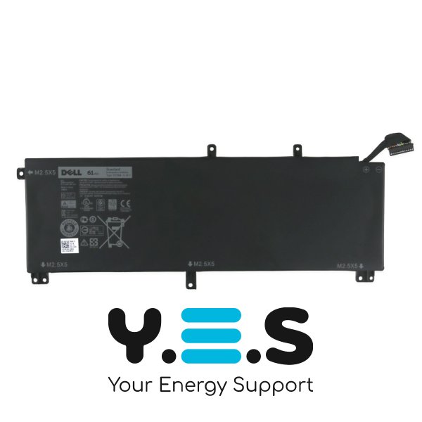 Батарея (оригінал) для Dell : XPS 15 9530, Precision M3800 11.1V 5168mAh (61Wh)