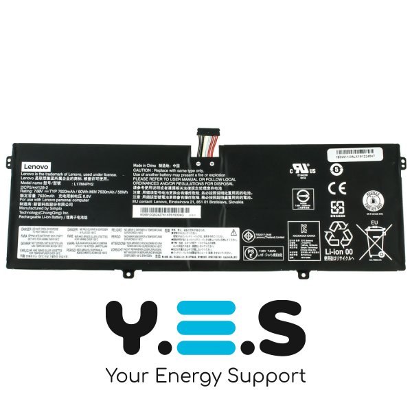 Original 7820mAh 7.68V L17C4PH1 акумулятор для Lenovo YOGA 7 Pro Pro-13IKB C930 C930-13IKB 81C4 L17M4PH1 L17C4PH2