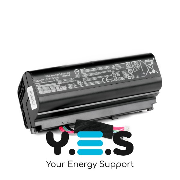 Батарея для Asus ROG: G751, G751J, G751JM, G751JT, G751JY, GFX71 A42N1403 15V 5800mah