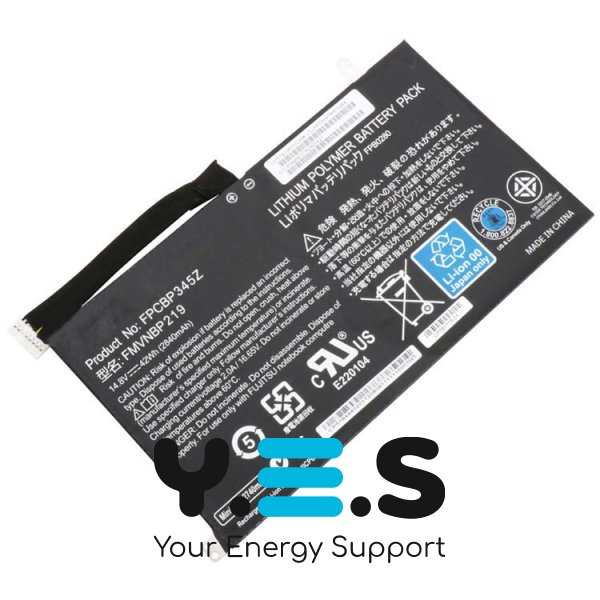 Батарея для Fujitsu LifeBook: UH552, UH572 FPCBP345Z 2840mah 14.8V
