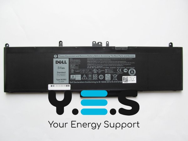 7260mAh 11.4V WJ5R2 акумулятор для DELL Precision 15 3510 M3510 Series WJ5R2 4F5YV