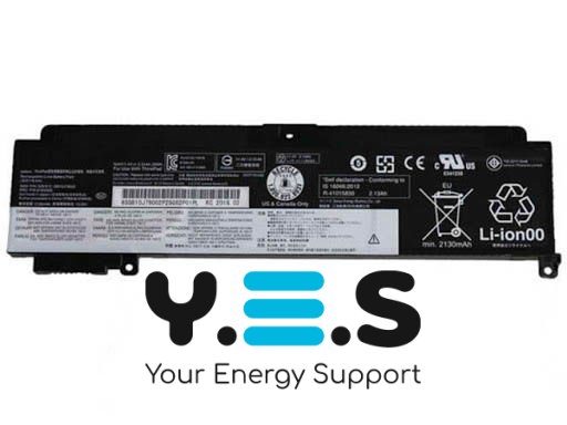 Батарея для Lenovo ThinkPad T460s T470s 01AV405 01AV406 01AV407 01AV408 11.4V 2215mAh